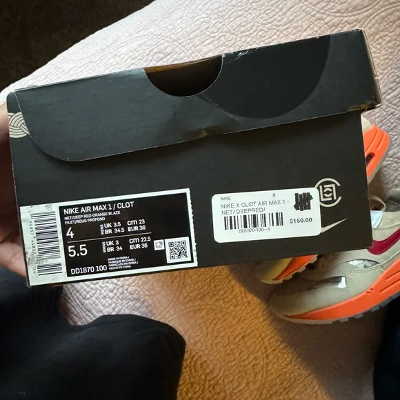 Nike air max clot size 4 - Picture 4 of 4